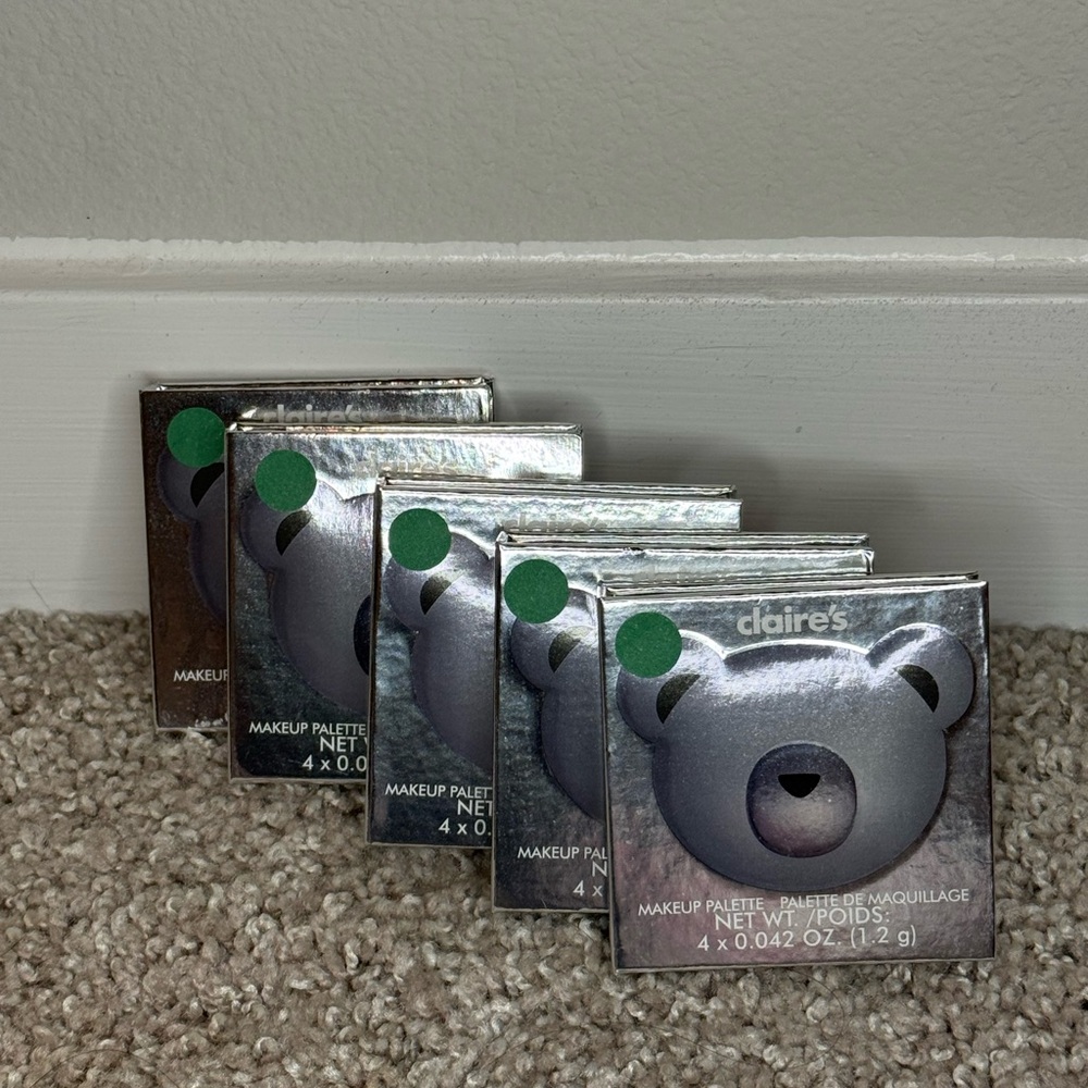 Bear Makeup Palette set of 5